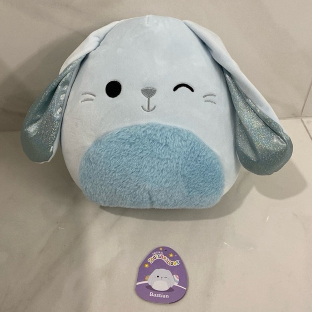 Squishmallows  Bastian 11  Blue Bunny